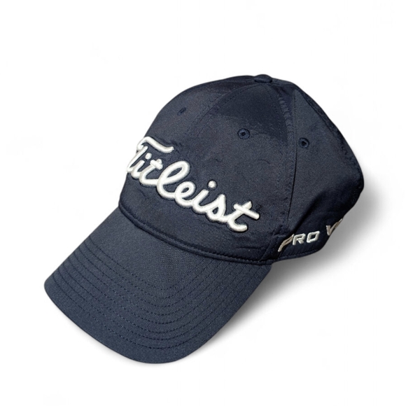 New Titleist ProV1 Black FJ Adjustable Hat Cap - Picture 1 of 3
